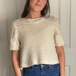 Handmade crochet knit top